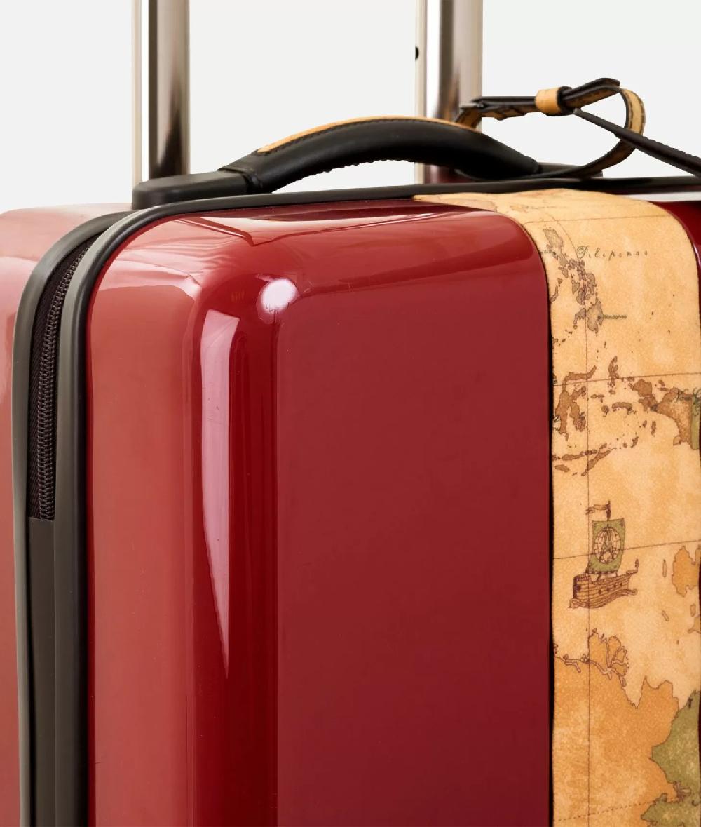 Alviero martini 1a classe Solid Case Trolley piccolo con Geo Classic Prezzo di fabbrica