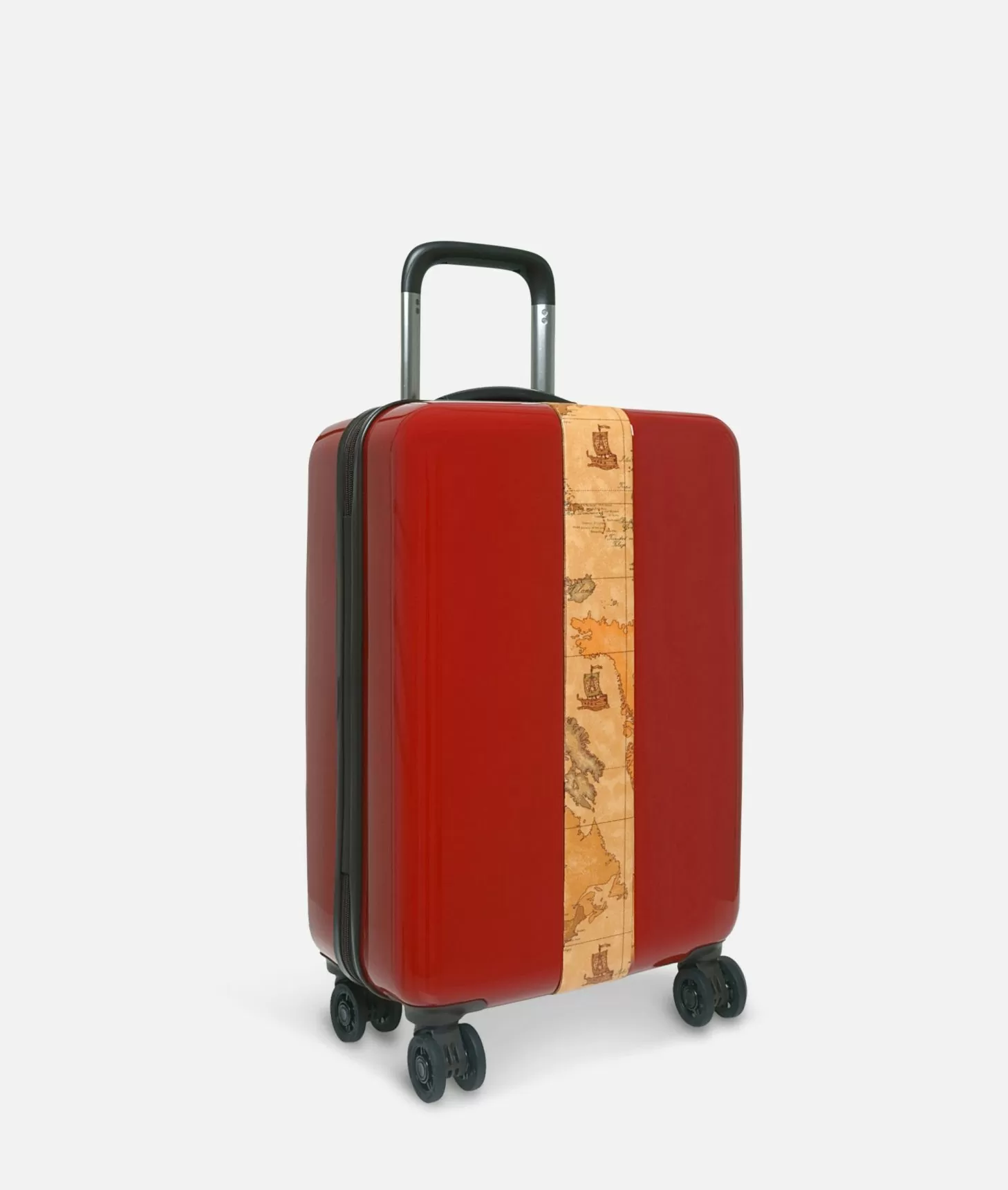 Alviero martini 1a classe Solid Case Trolley piccolo con Geo Classic Prezzo di fabbrica