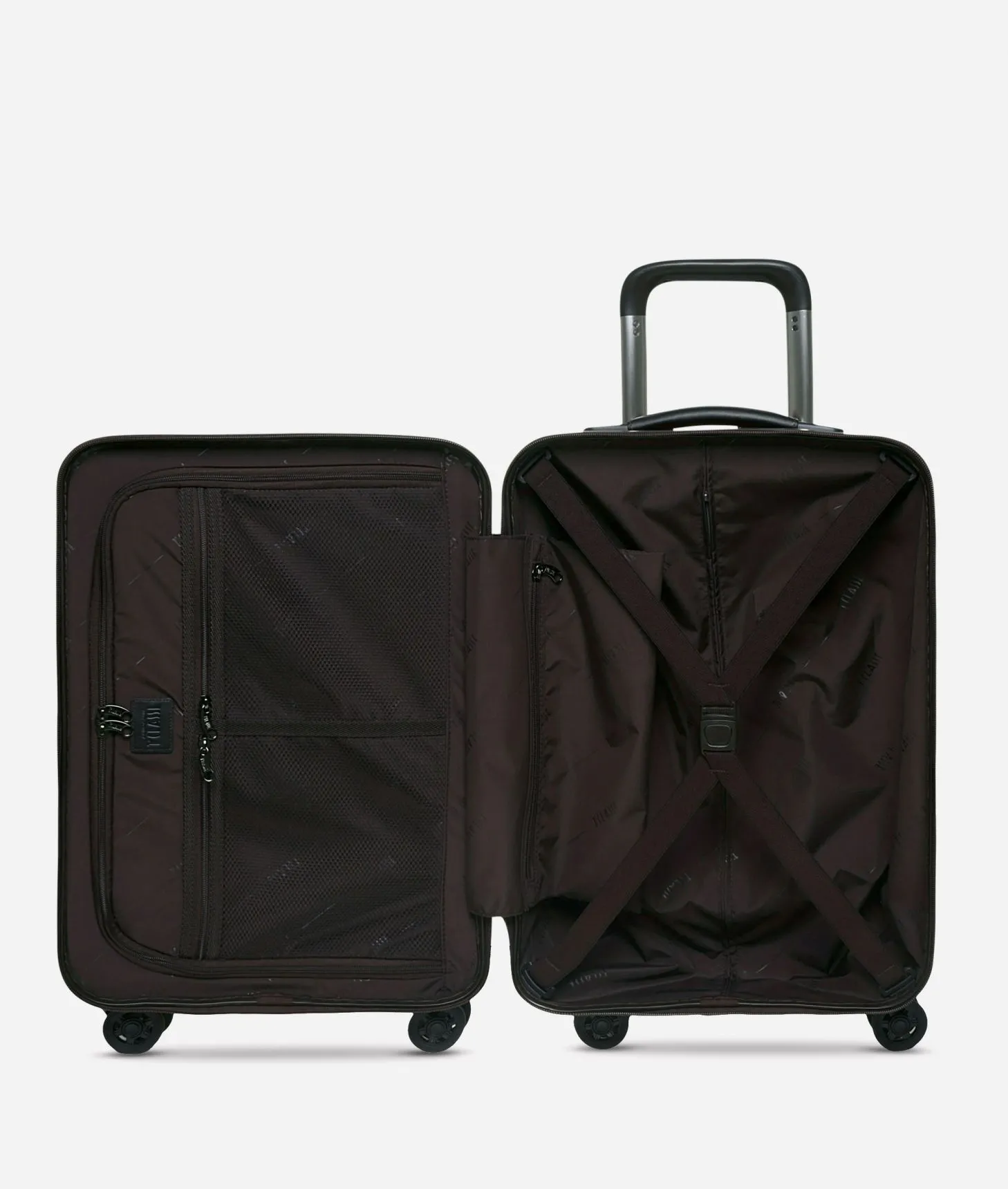 Alviero martini 1a classe Solid Case Trolley piccolo con Geo Classic Offerta speciale