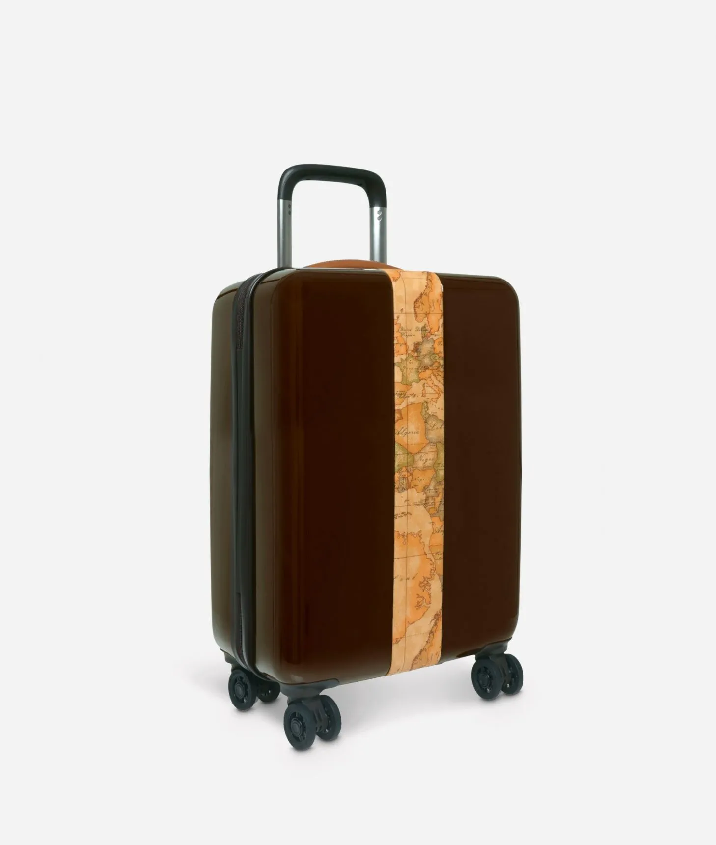Alviero martini 1a classe Solid Case Trolley piccolo con Geo Classic Offerta speciale
