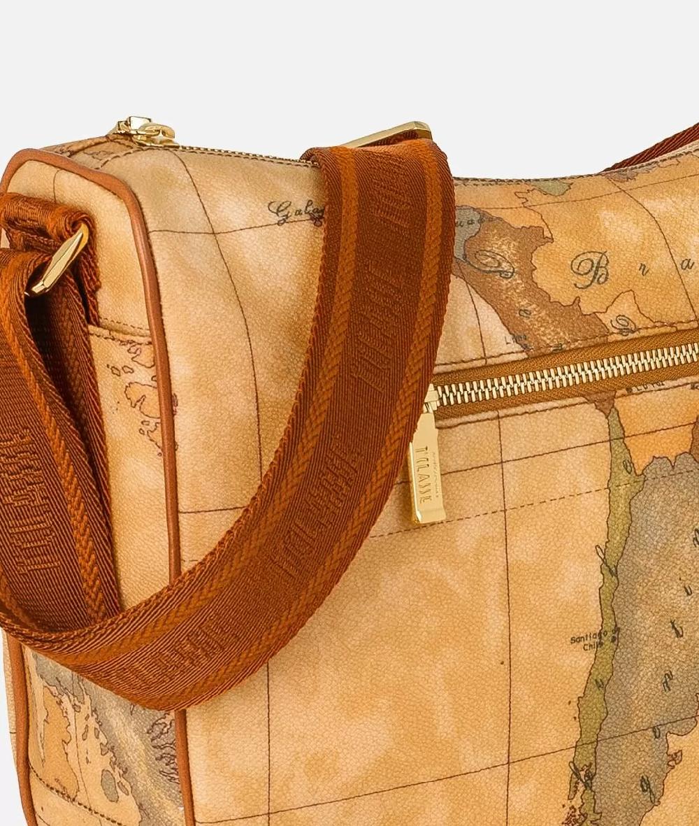 Alviero martini 1a classe Geo Classic Borsa media a mezzaluna Offerta esclusiva