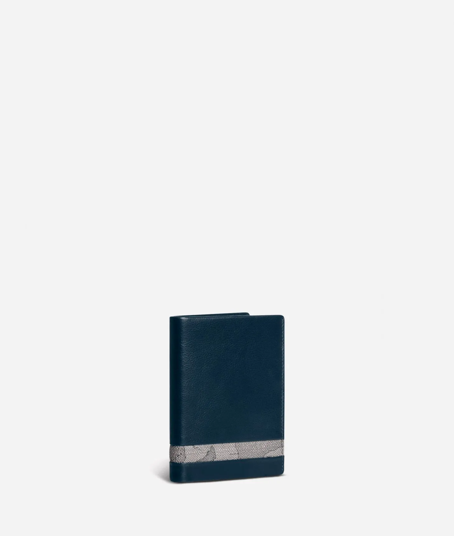 Alviero martini 1a classe Portafogli medio in pelle rifinito in tessuto Geo Dark Cyber Monday