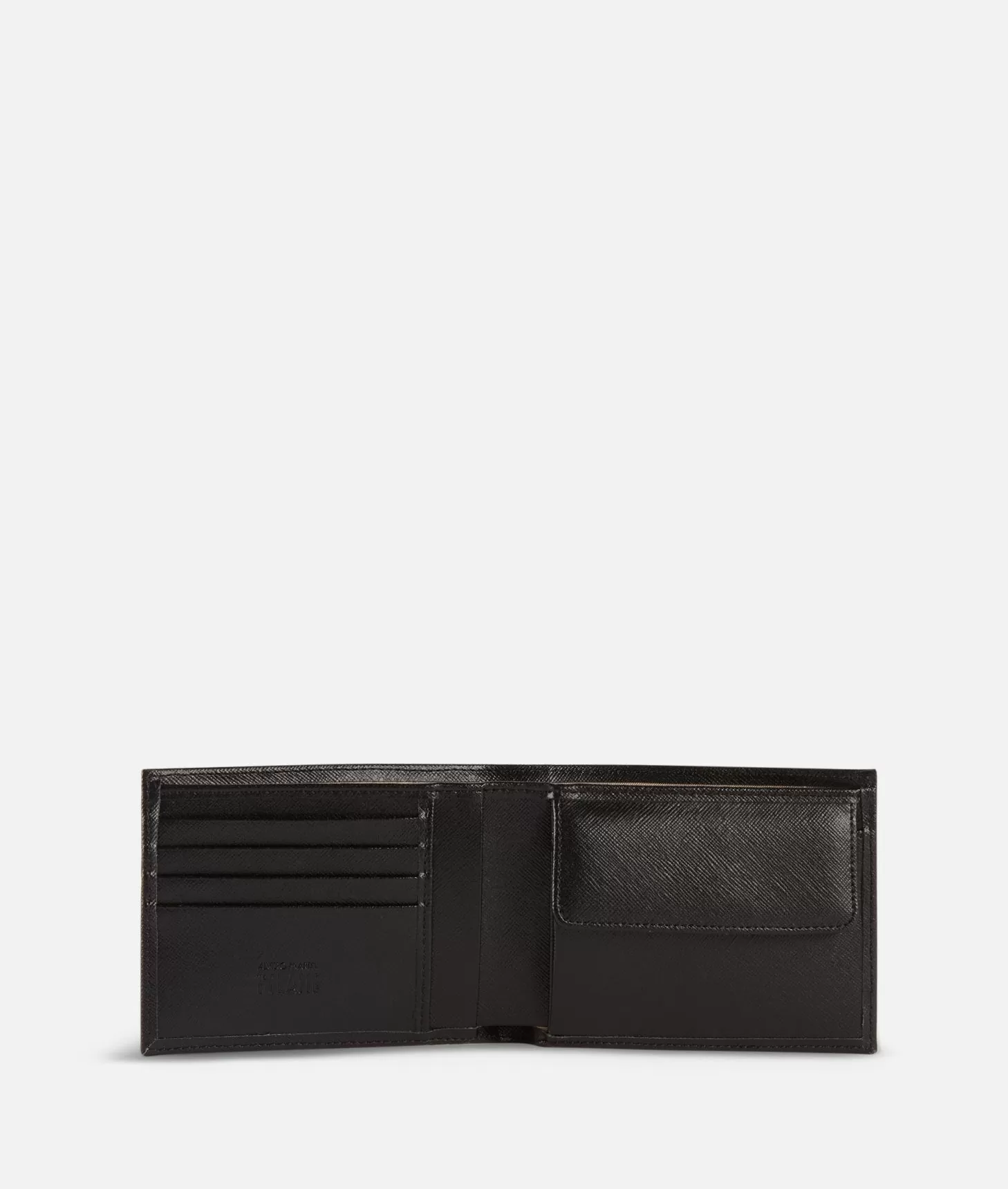Alviero martini 1a classe Geo Black portafoglio da uomo nero Offerta temporanea