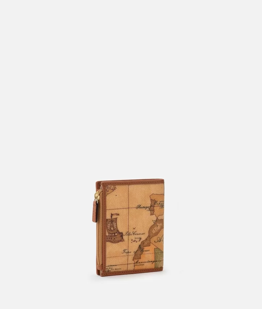 Alviero martini 1a classe Geo Classic portafogli piccolo con bottone Fino al 55% di sconto