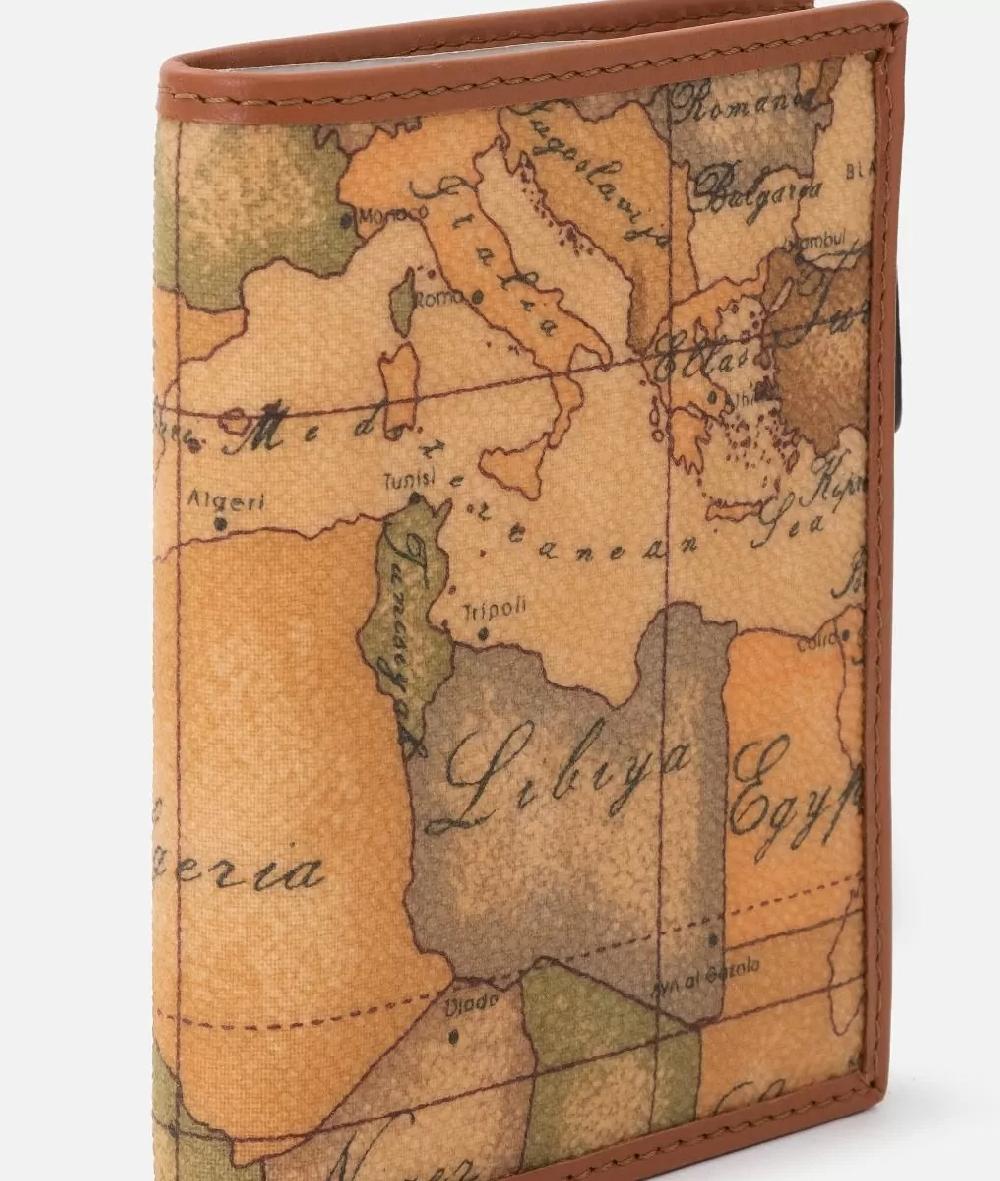 Alviero martini 1a classe Geo Classic portafogli piccolo con bottone Fino al 55% di sconto