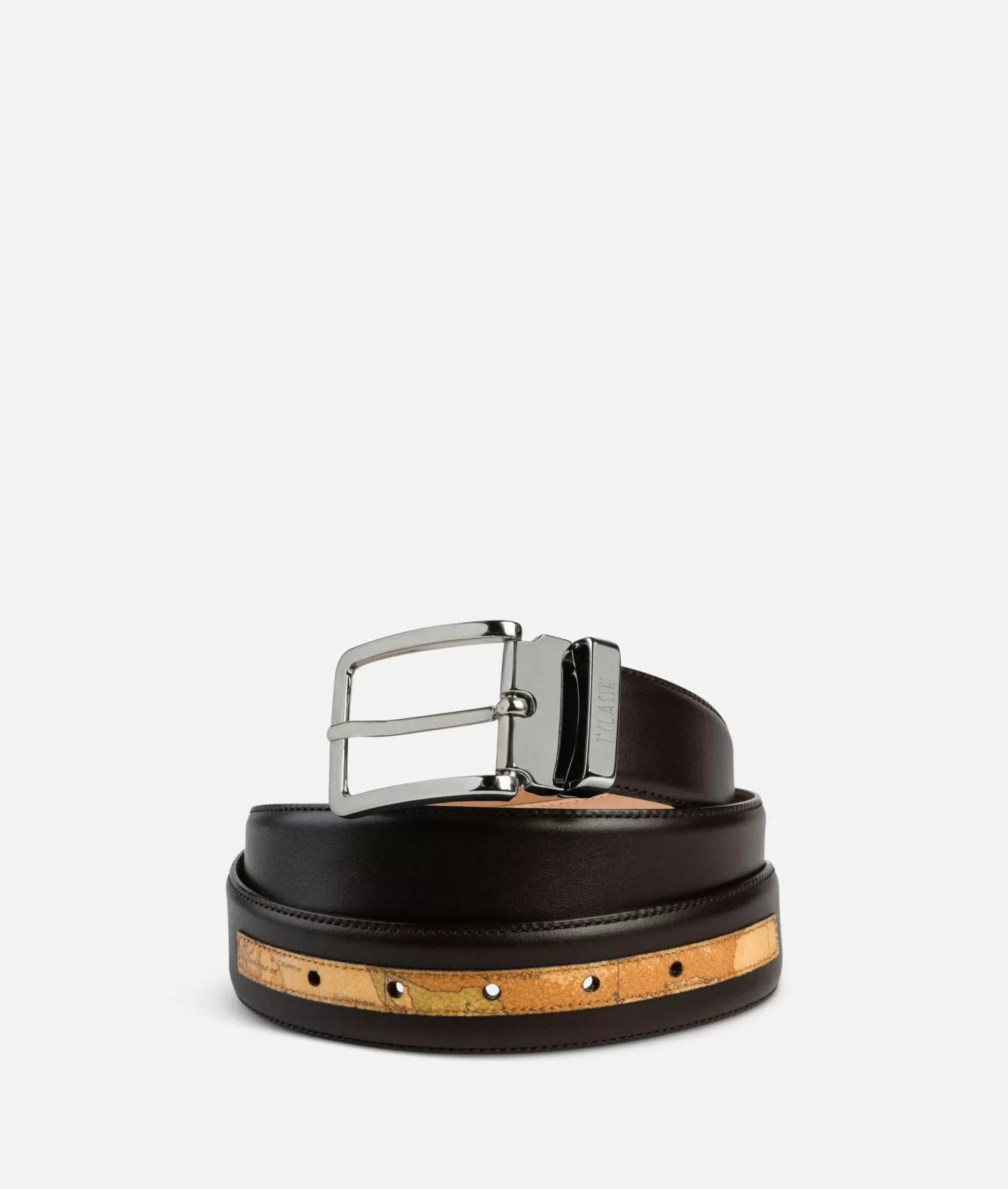 Alviero martini 1a classe Dark Mood Cintura in pelle e Geo Classic Italy